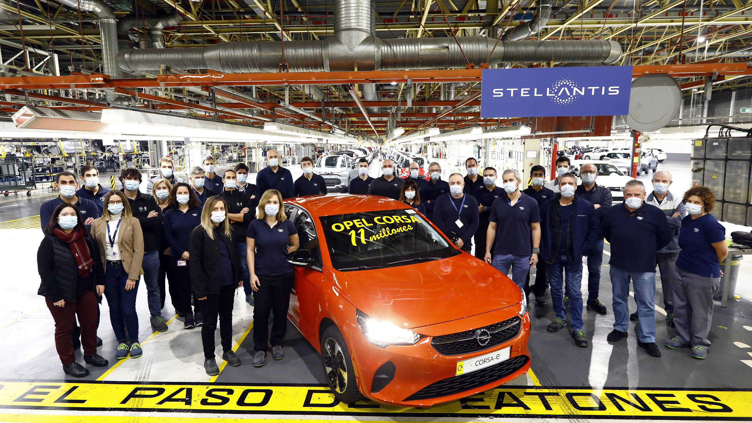 EL OPEL CORSA 11 MILLONES SE FABRICA EN LA PLANTA DE ZARAGOZA