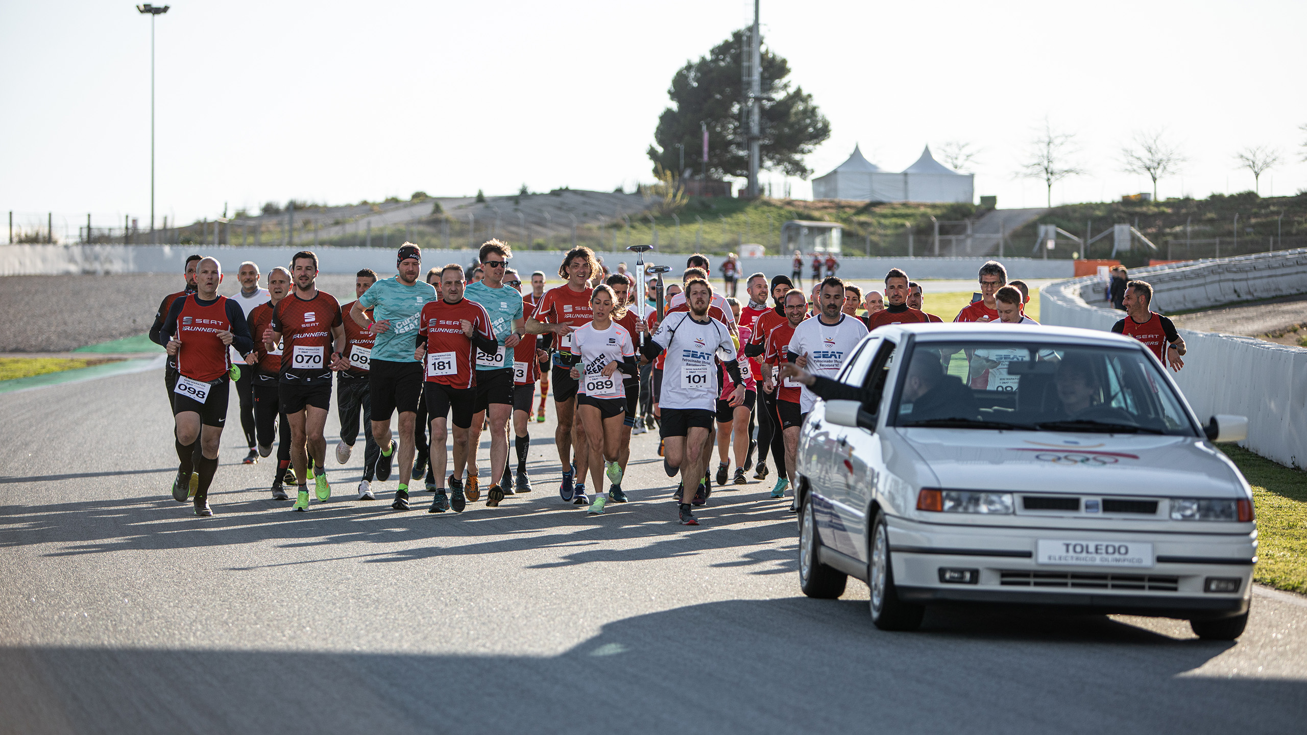 SEAT CELEBRA EL 30º ANIERSARIO DEL PATROCINIO DE LOS JJ.OO.